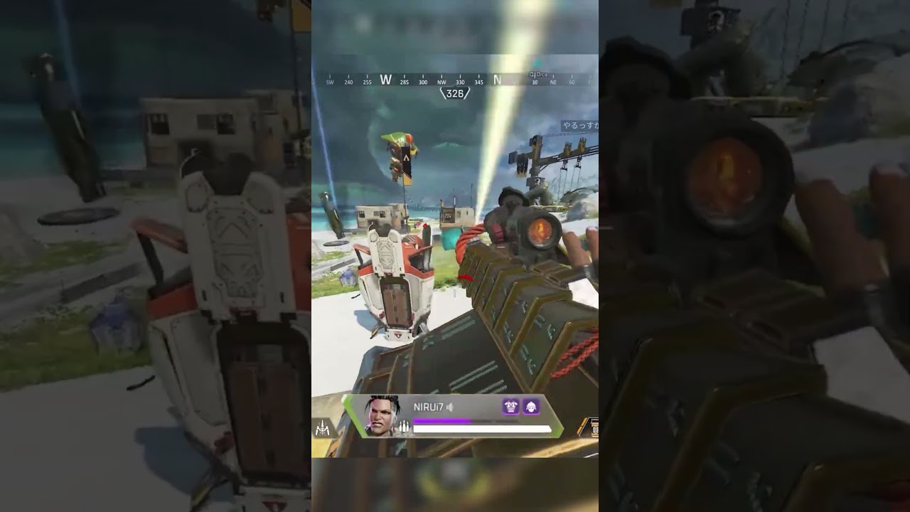 Japanese Pro with Kraber = Death | Apex Legends 