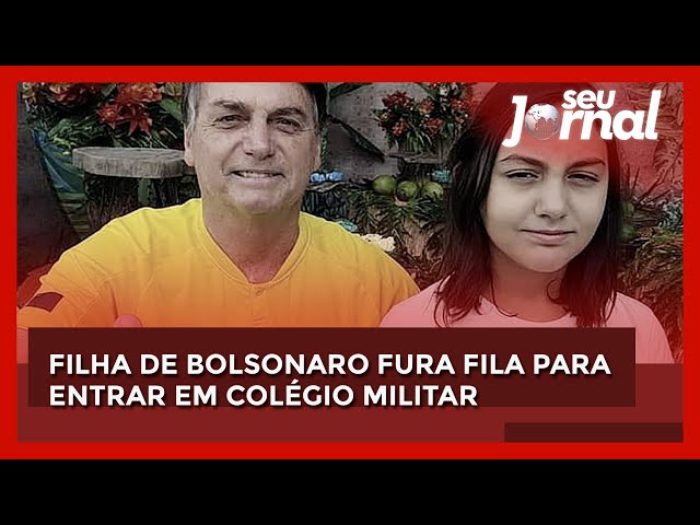 Filha de Bolsonaro é retirada de colégio militar após sofrer bullying, diz  jornal