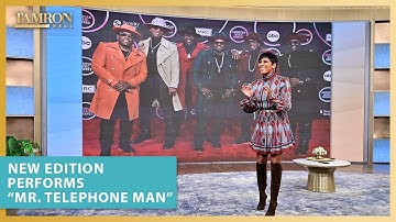 New Edition Performs “Mr. Telephone Man” on “Tamron Hall”
