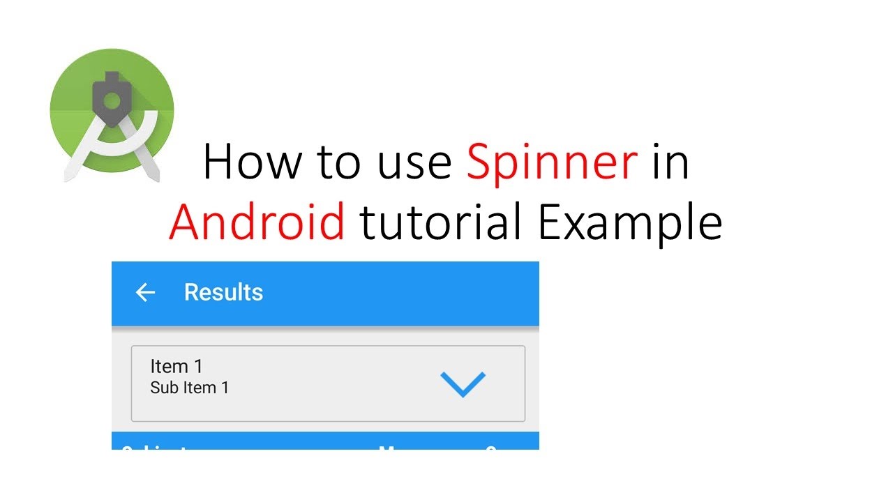 android studio spinner selected item