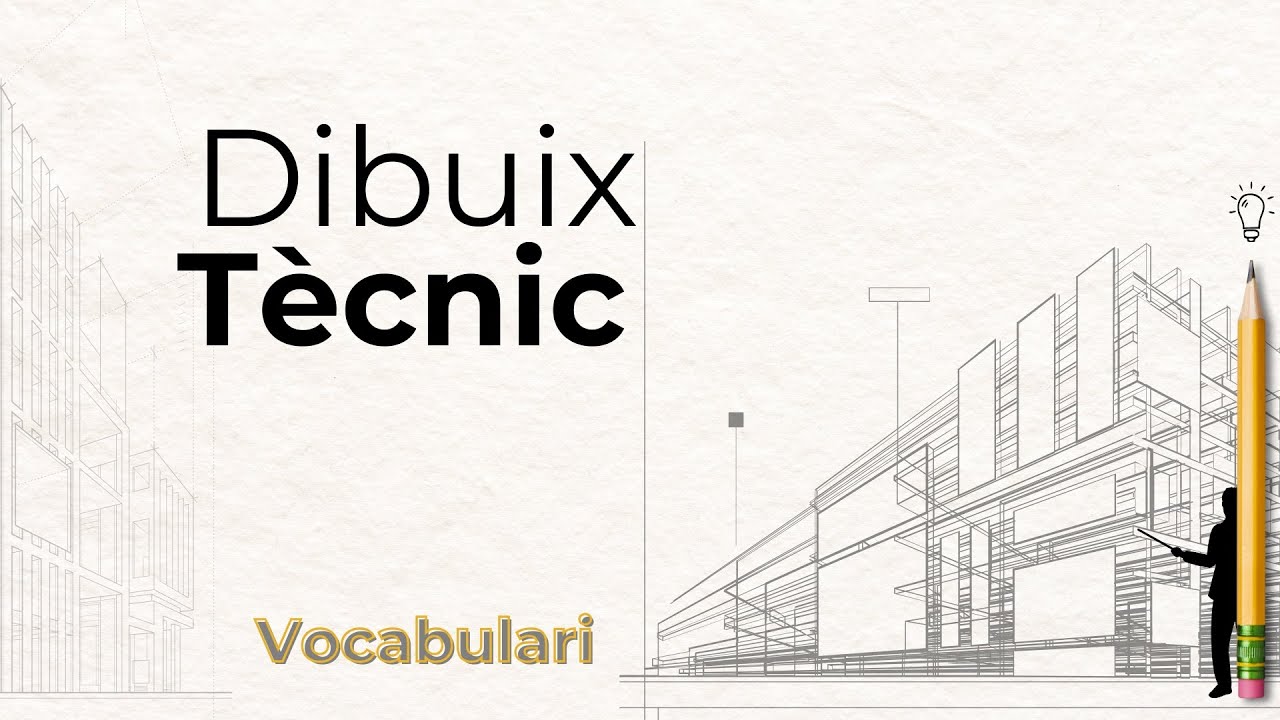 Dibuix tècnic: vocabulari