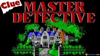 Clue - Master Detective Gameplay Pc Game, 1989