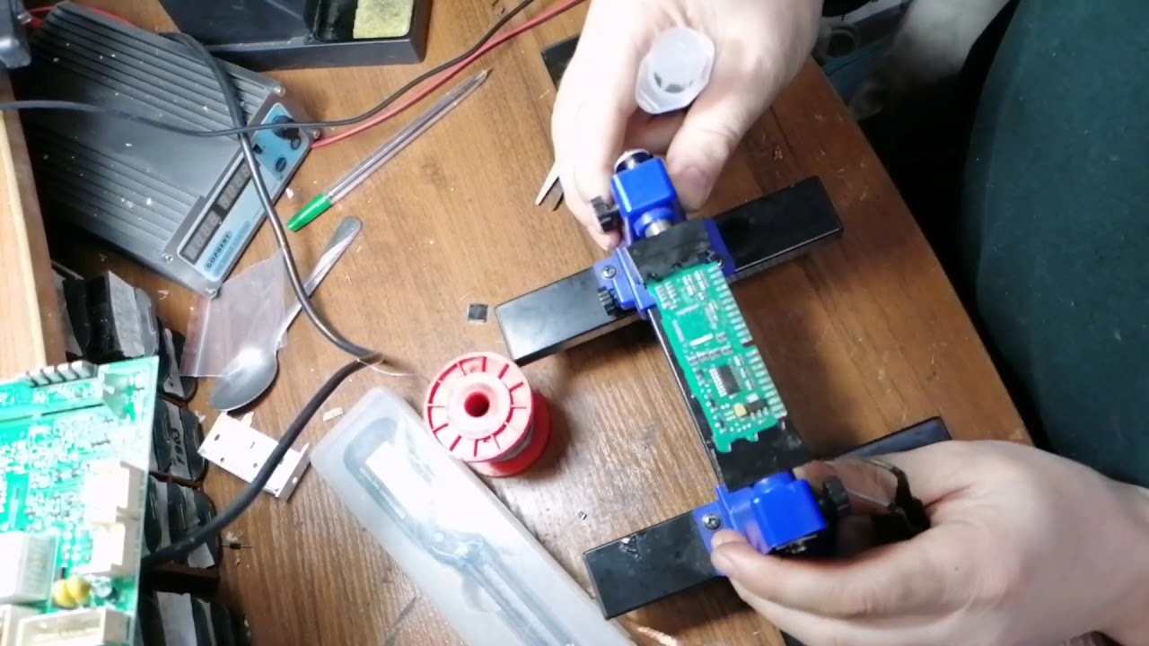 Замена процессора (микроконтроллера) . Аркадия  Indesit - Ariston.