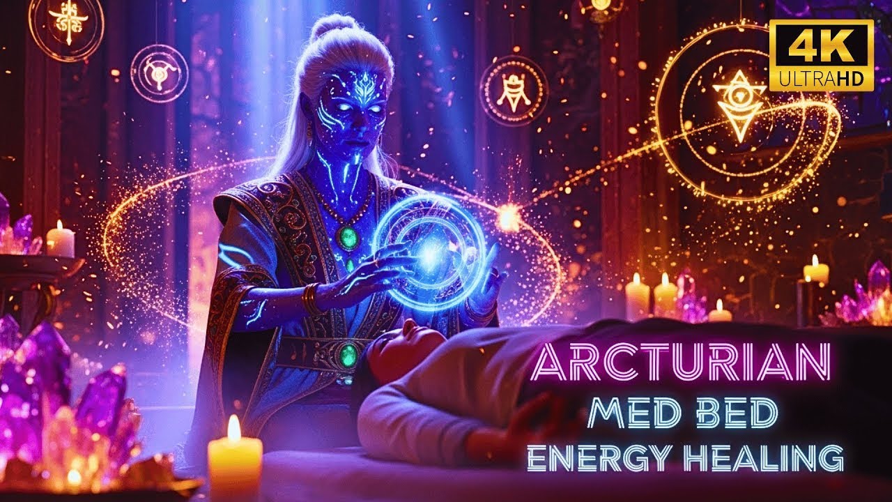 ARCTURIAN FREQUENCY HEALING 🎧 Sacred Codes for Emotional Soothing & Mind–Body Harmony | 528Hz ✨