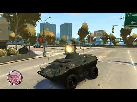GTA 4 TBOGT - Stealing a NOOSE Tank From The Police Station + Six Star Escape - GTA 4 TBOGT - Stealing a NOOSE Tank From The Police Station + Six Star Escape