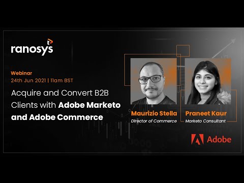 Acquire and Convert B2B clients with Adobe Marketo & Adobe Commerce