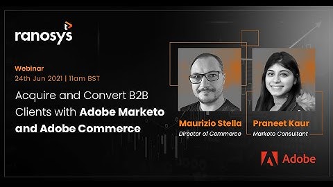 Acquire and Convert B2B clients with Adobe Marketo & Adobe Commerce