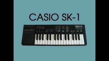 Casio SK1 - Full Demo