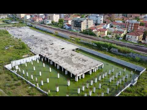 Senigallia, Ancona, Italy, Flyover, Drone Video