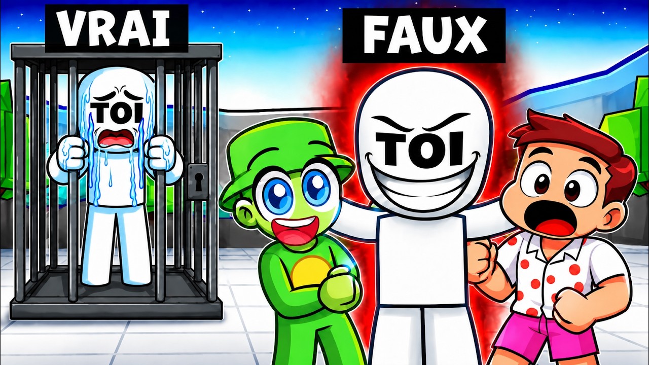 Quelqu'un FAIT SEMBLANT d'être TOI dans Strongest Battlegrounds…