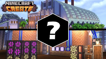 I UPGRADED My Factory With A NEW MOD In Minecraft Create