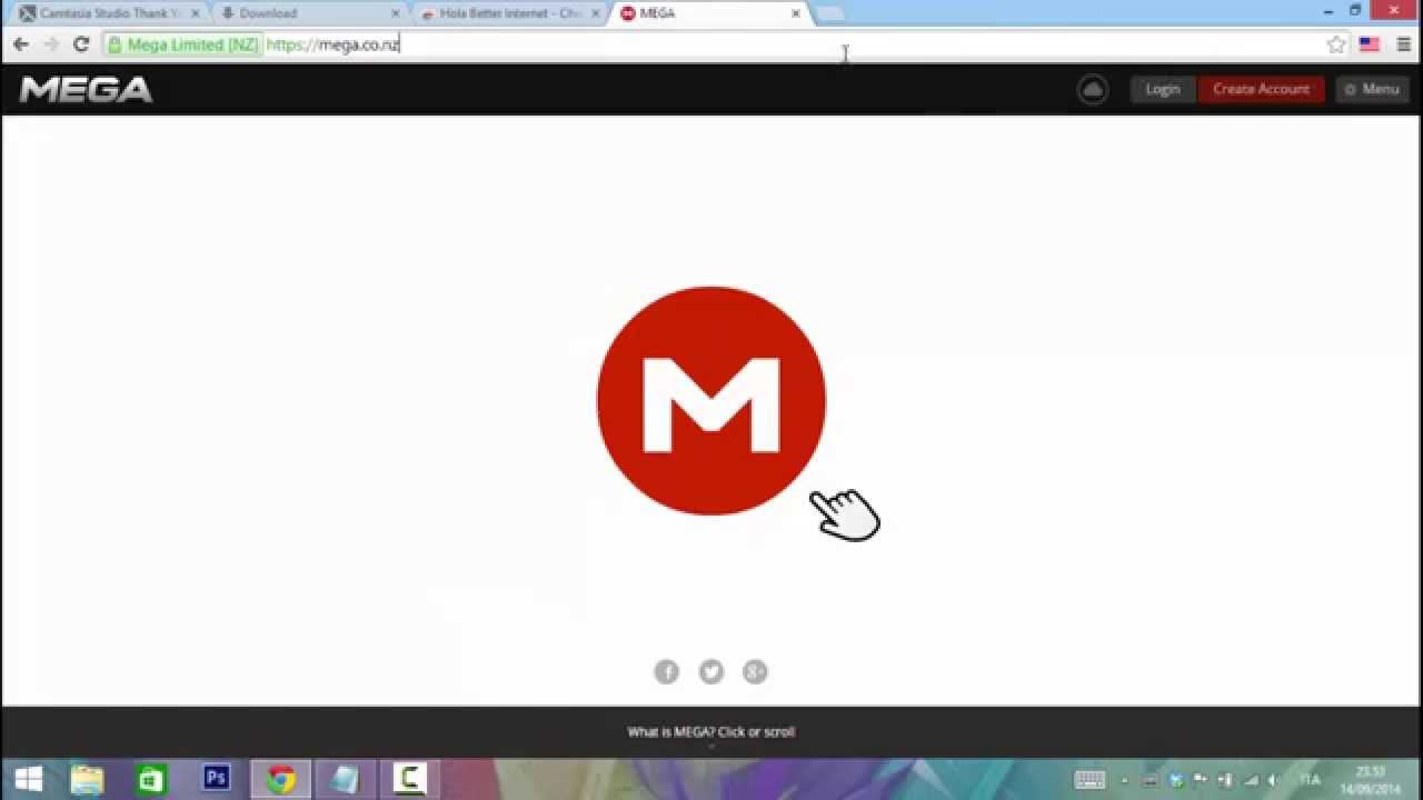 Come accedere a mega.co.nz YouTube