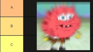 SpongeBob Characters I could beat in a fight *Tier List*