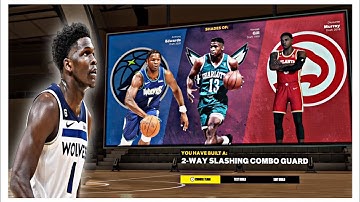 THIS 2 WAY SLASHING COMBO GUARD BUILD NBA 2K23 NEXT GEN IS A PROBLEM