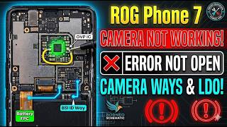 ASUS ROG Phone 7 AI2205 Back Camera Problem Camera Not Working Error Back Camera Not Open Solution ✅