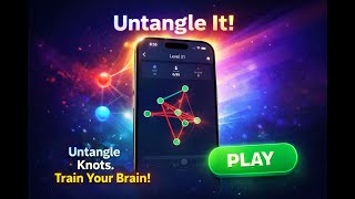 LIVE 🔴 Untangle It Puzzle Game | Brain Teaser Challenge | Level Grinding screenshot 2