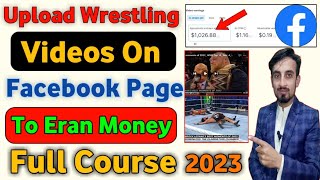 Upload Wrestling Videos on Facebook to Eran Money | Edit WWE Videos | Facebook Copy Paste Work 2023 screenshot 5