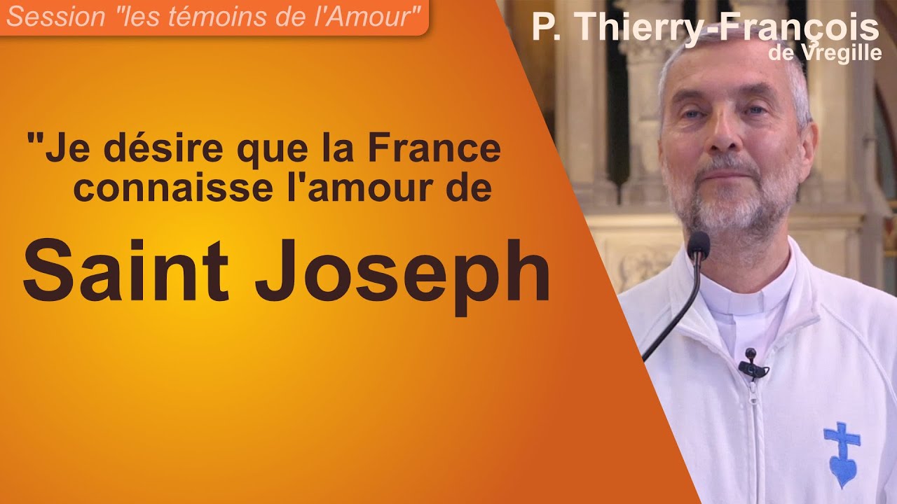 "Saint joseph" par le Père thierryFrançois, à partir d'un message d'Edson Glauber d'Itapirangua