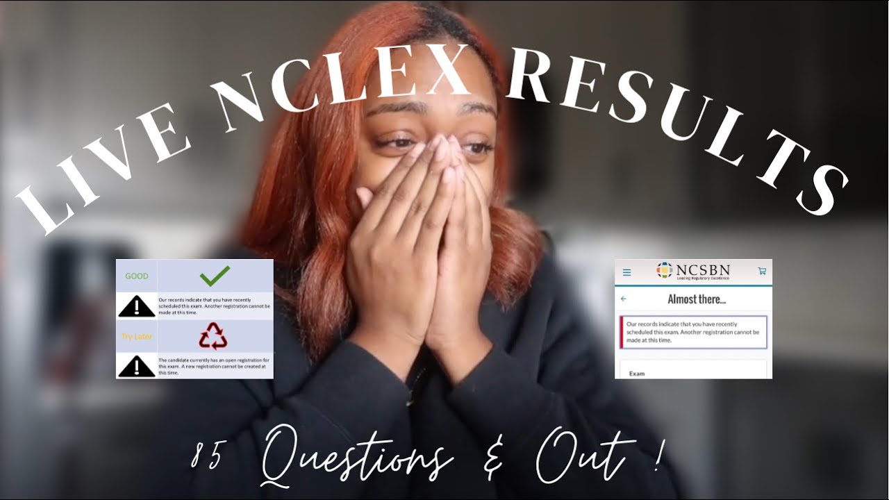 FAILED THE NCLEX ?! Live NCLEX Results Reaction Nurse