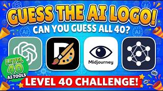 Only True Tech Geists Can Score 40/40! 🤔 | Ultimate AI Logo Quiz