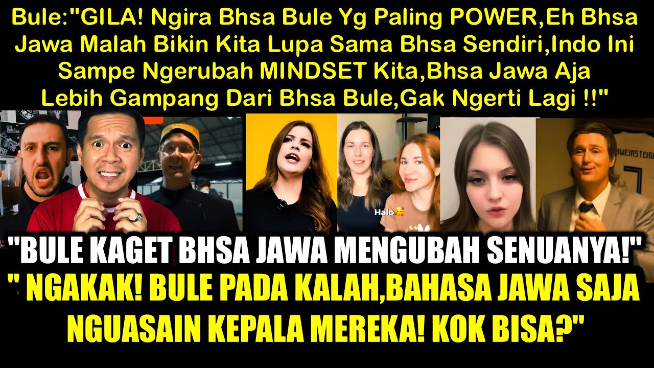 Bule: “Buset! Kami Kira Bahasa Bule Paling Keren, Eh Bahasa Jawa Bikin Kami Fasih Kayak Org Lokal!”
