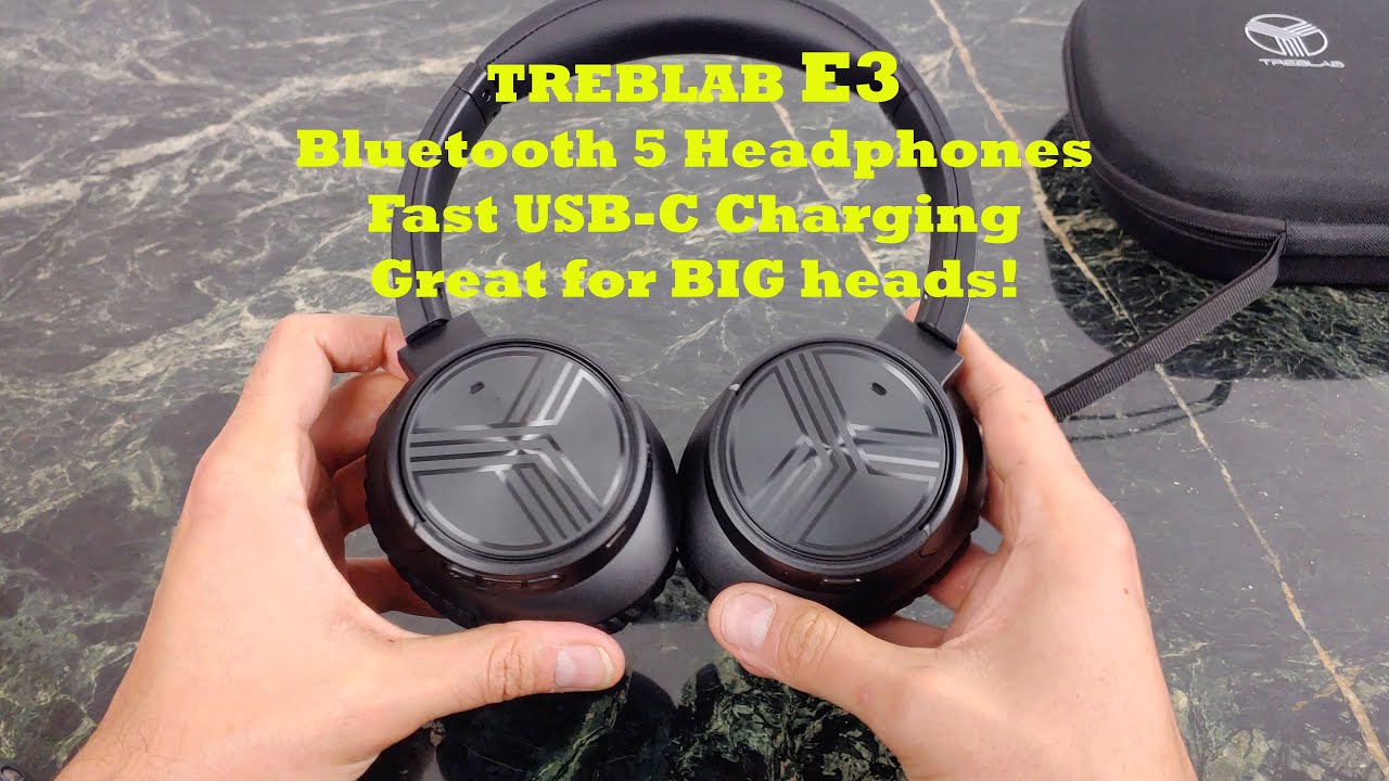 Treblab E3 Bluetooth 5 Over Ear Headphones Review