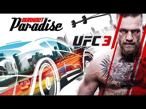 BURNOUT PARADISE (remastered) & UFC 3 Online | LIVE jogos friv