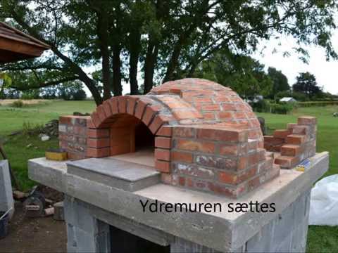 Byg en pizzaovn  -  building a wood fired pizza oven