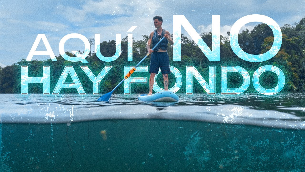 Exploré el lago más PROFUNDO de Costa Rica (en paddleboard)🏄‍♂️