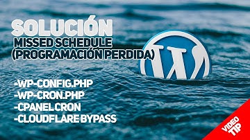Solución a la programación perdida de post en WordPress | Español