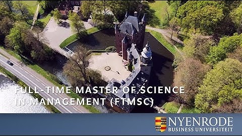 Full-time Master of Science in Management | Nyenrode Business Universiteit