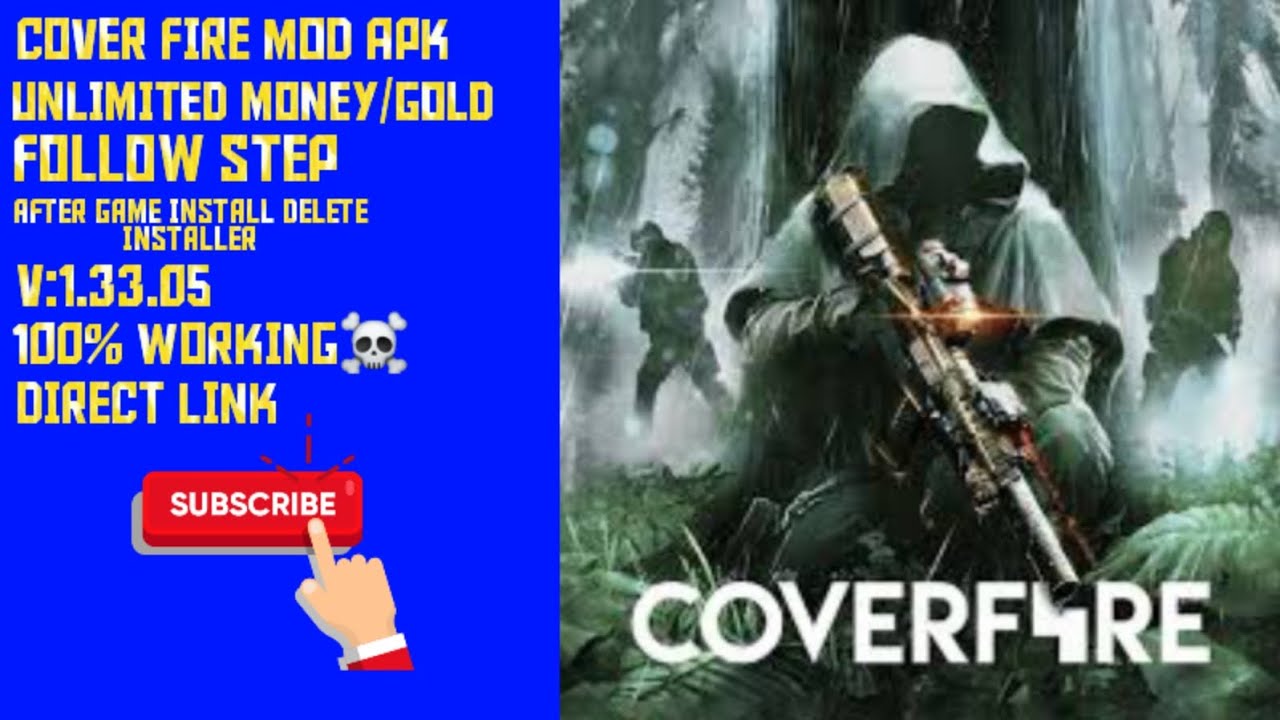 COVER FIRE MOD APK UNLIMITED MONEY/GOLD DIRECT LINK COMMENT 