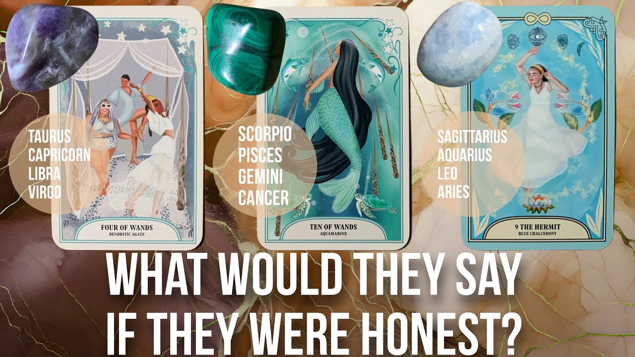 What would they say if they were honest?🙂😌💀[Person on your mind] - Pick a Card Tarot Reading 