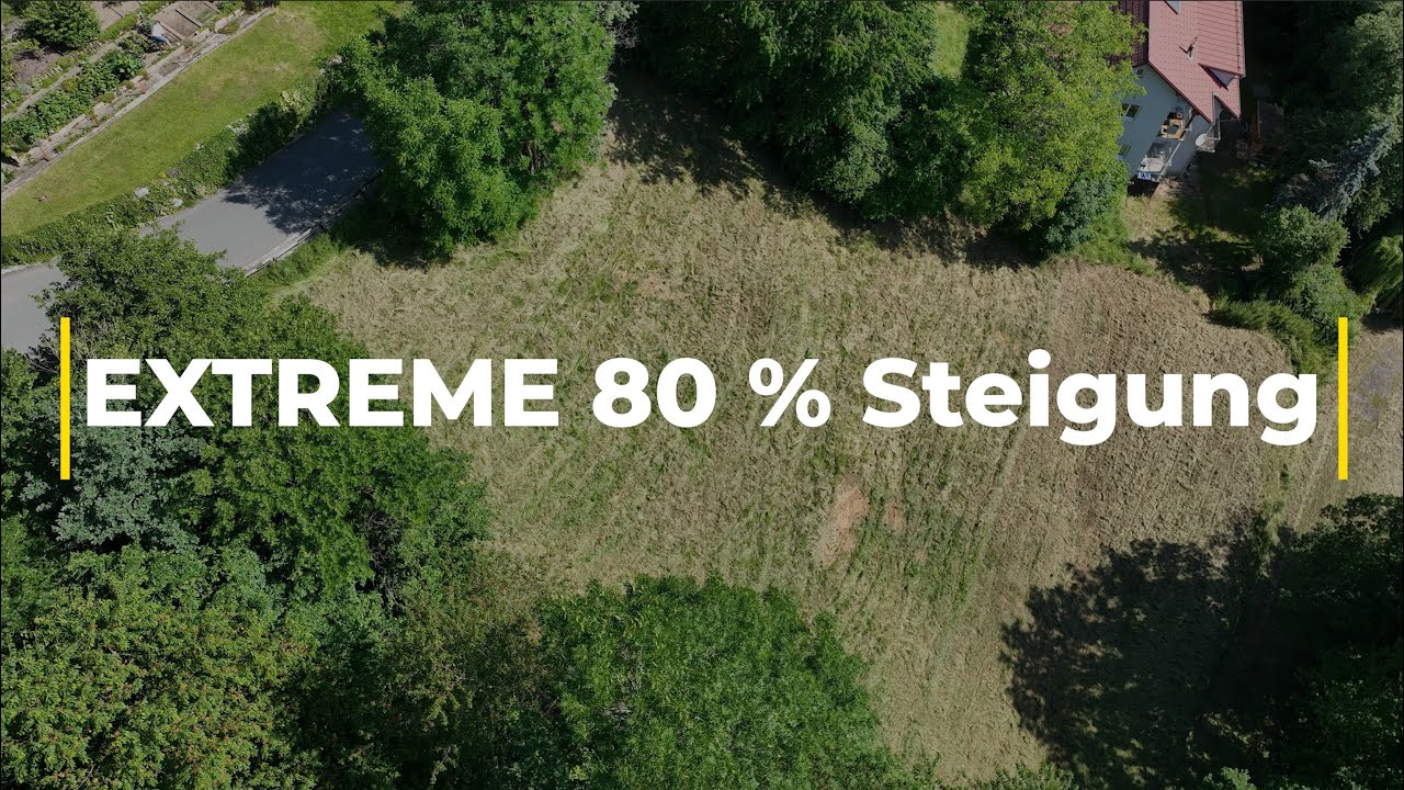 Der ultimative SteilhangTest für Rasenroboter Über 80 Steigung