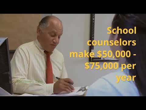 School Counselor Salary $50,000 - $75,000 Job info