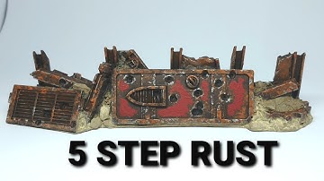 Paint Rust Effect in 5 Easy Steps