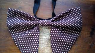 How to make butterfly bow tie for men # easy diy