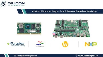 Custom GStreamer Plugin – True Fullscreen, Borderless Rendering