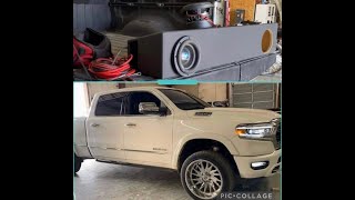 2020 Ram 1500 Custom Box with 2 nemesis 8s