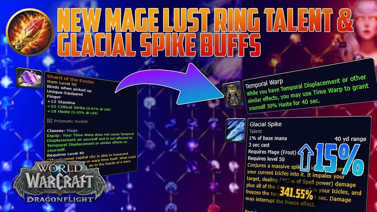 LUST RING IS BACK? New Mage Updates in the latest Dragonflight Alpha