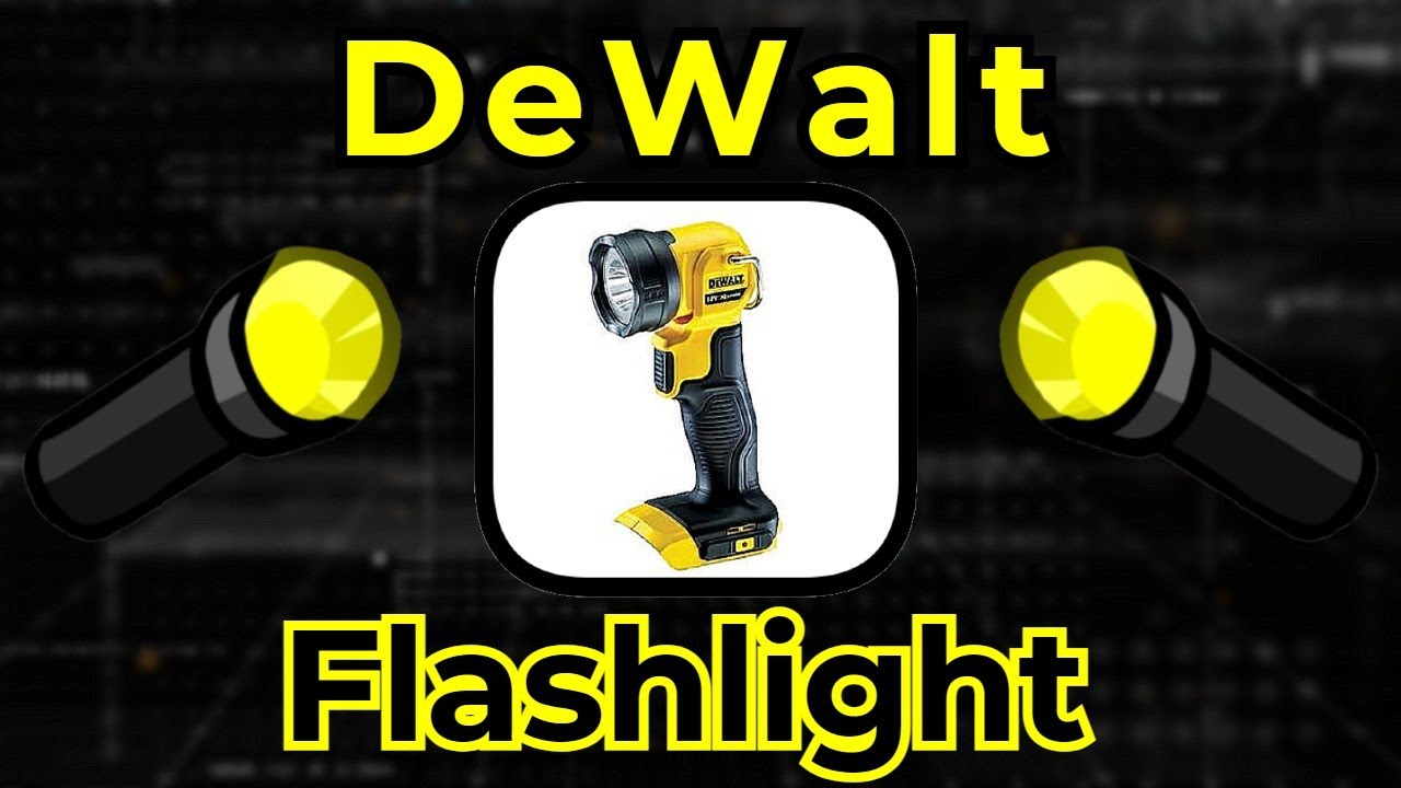 Dewalt DCL040-XJ XR Lampe de poche rotative 18 V sans chargeur