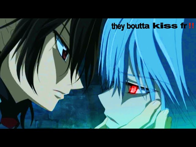 i edited the last few eps of vampire knight because schoOL'S OUT LET'S GOOOOOO