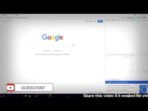 Hidden Menu Behind Reolad Button on Google Chrome