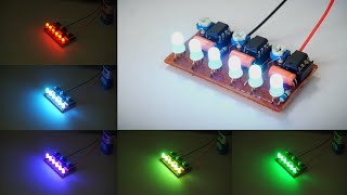 Amazing RGB Controller using 555 IC