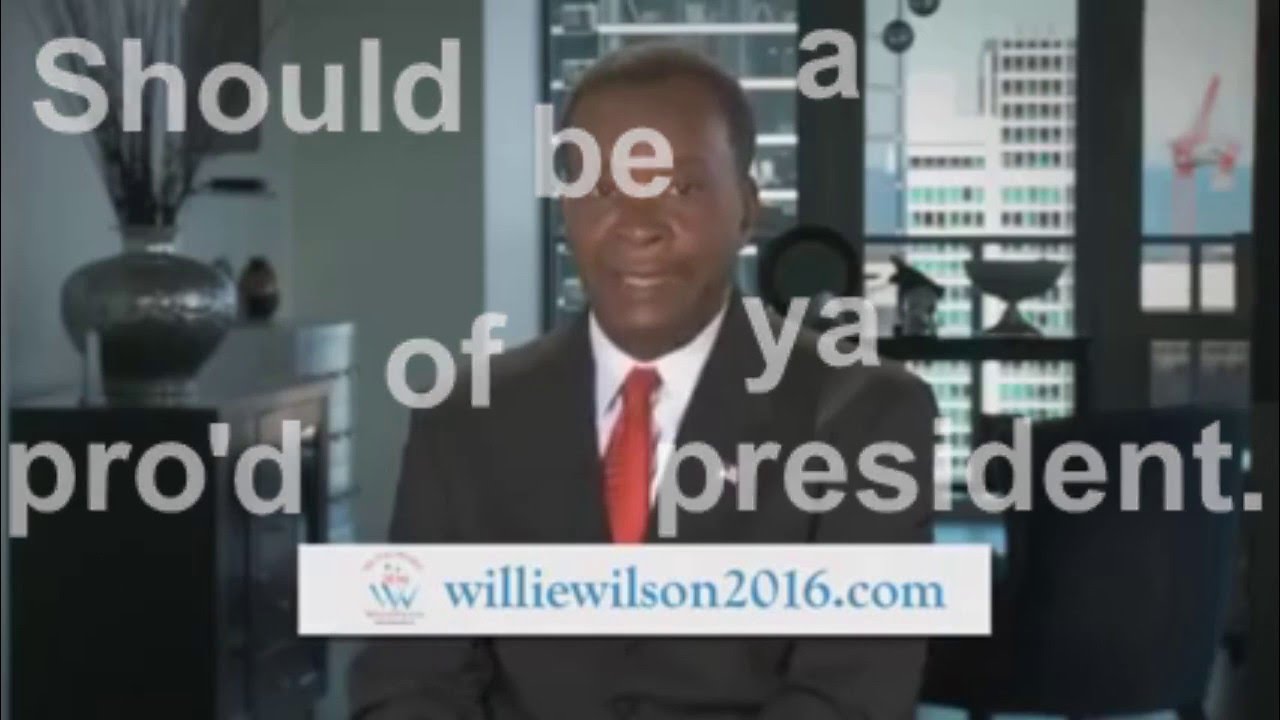 Dr. Willie Wilson for President 2016 [With Subtitles]