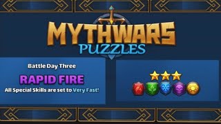 Mythwars & Puzzles: July 26 3* Rush Tournament Day 3 (day 2 missed) screenshot 5