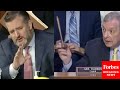 'The Second Point I'll Make Is Somewhat Personal': Ted Cruz, Dick Durbin Squabble Angrily In Hearing