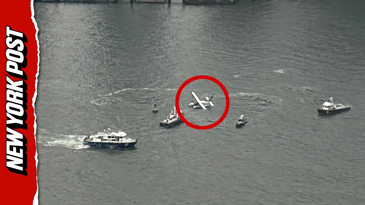 Seaplane Accident in East River Involves Eight Passengers