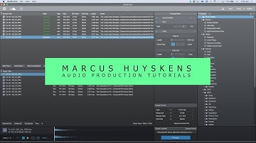 Processing and Converting Samples Using The PreSonus Audio Batch Converter
