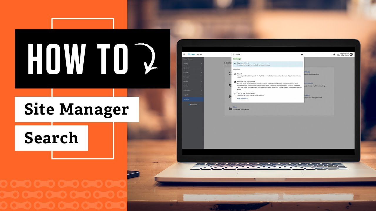 How To: Site Manager Search for your SmartEtailing website - YouTube